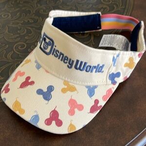 Disney Parks Walt Disney World/Junk Food Mickey Mouse Balloons Adult Visor
